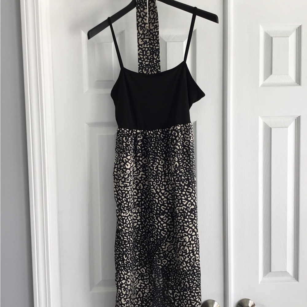 Shein Tank Top Leopard Dress medium US 6